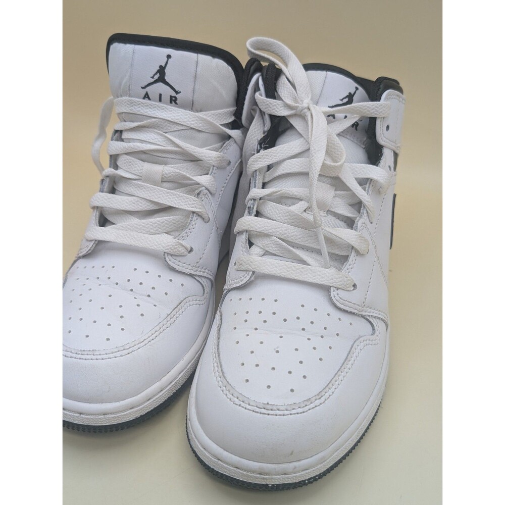 Nike Air Jordan 1 Mid GS Reverse Panda White Black DQ8423-132 Size 6Y Women 7.5 - Picture 6 of 14